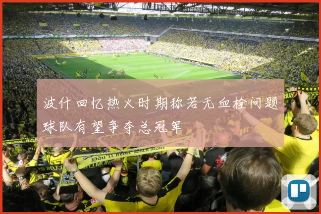波什回忆热火时期称若无血栓问题球队有望争夺总冠军